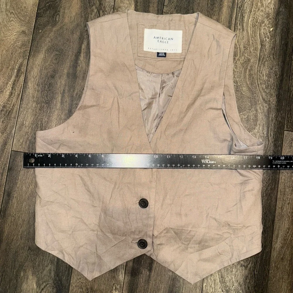 American Eagle Outfitters vest includes eagle